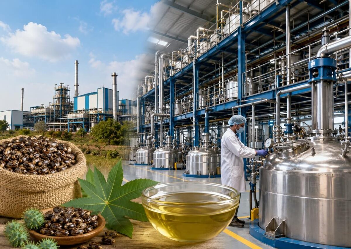 Inside Castor Derivatives Manufacturing in Gujarat, India