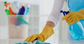 Disinfectant Application